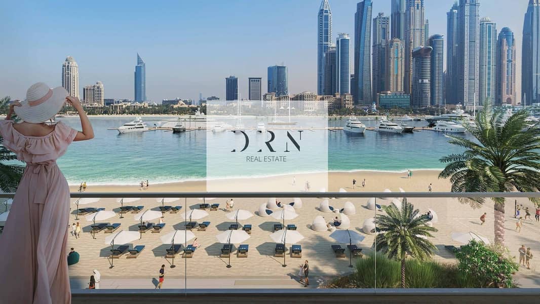 位于迪拜港，艾玛尔海滨社区，皇宫海滩公寓 2 卧室的公寓 3950000 AED - 5767143