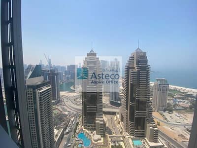 1 Bedroom Apartment for Sale in Dubai Marina, Dubai - Spacious| High Floor| Marina and Palm view
