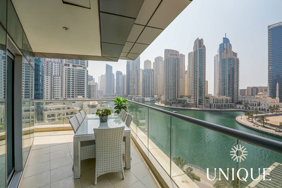 位于迪拜码头，三叉戟海湾大楼 3 卧室的公寓 245000 AED - 6230422