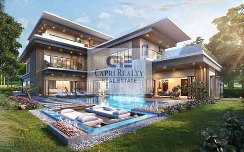 5 Bedroom Villa for Sale in Damac Lagoons, Dubai - Lagoon project | Lowest priced 5 bed in Dubai
