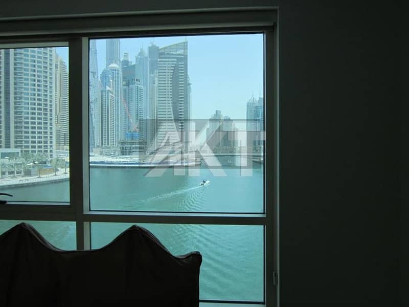 4 178 K / Hot Deal / Full Marina View / Unfurnished Penthouse / Dubai Marina