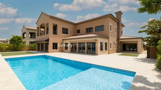 5 Bedroom Villa for Rent in Jumeirah Golf Estates, Dubai - Fully Renovated | Private Pool | View Today