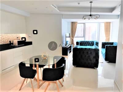 2 Bedroom Apartment for Rent in Business Bay, Dubai - Sea View| High Floor | Fully Furnished |Prime Spot