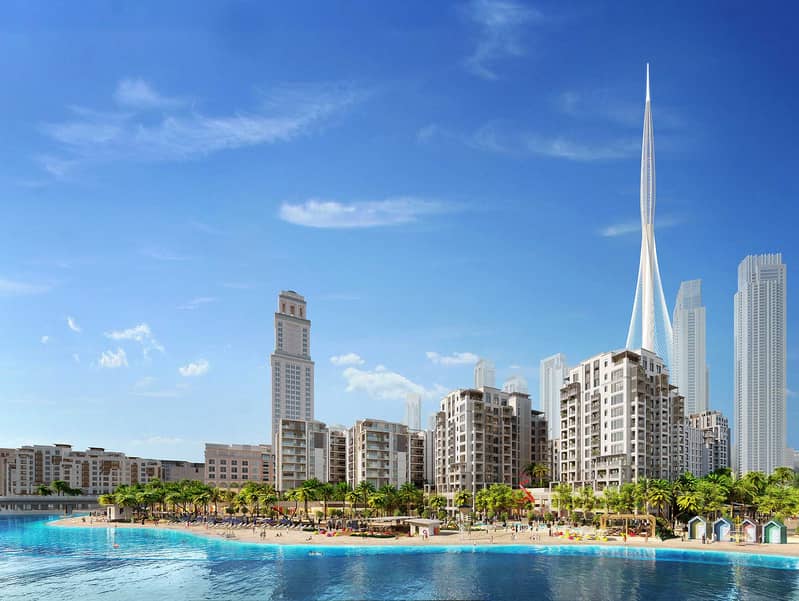 位于迪拜溪港，微风倾城公寓 3 卧室的公寓 3500000 AED - 6236055