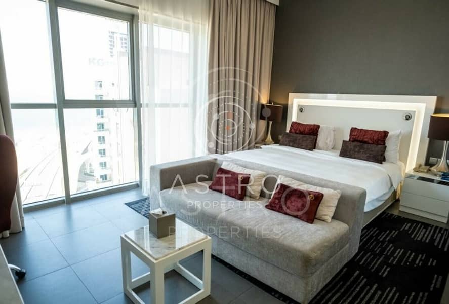 位于迪拜码头，迪拜滨海温德姆酒店 的酒店式公寓 650000 AED - 6092355