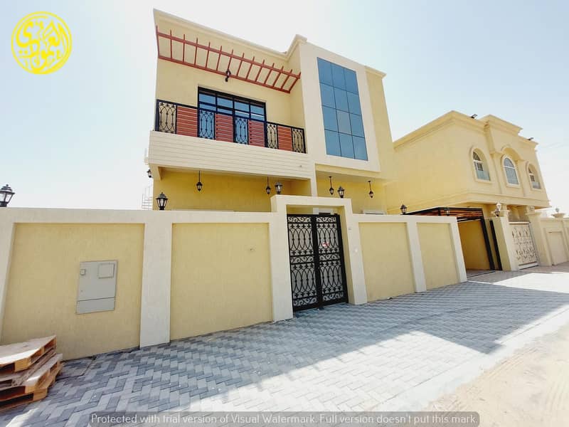 You want a down payment to own a villa in Ajman, personal finishing, freehold for all nationalities, the lowest monthly installment and the longest pa