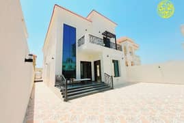 Without down payment and at a snapshot price for sale, a modern villa, European design, of the most luxurious villas in Al Mowaihat area, super deluxe