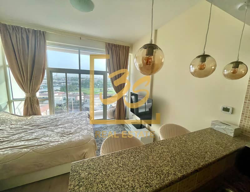 Fully furnished studio with Golf course view