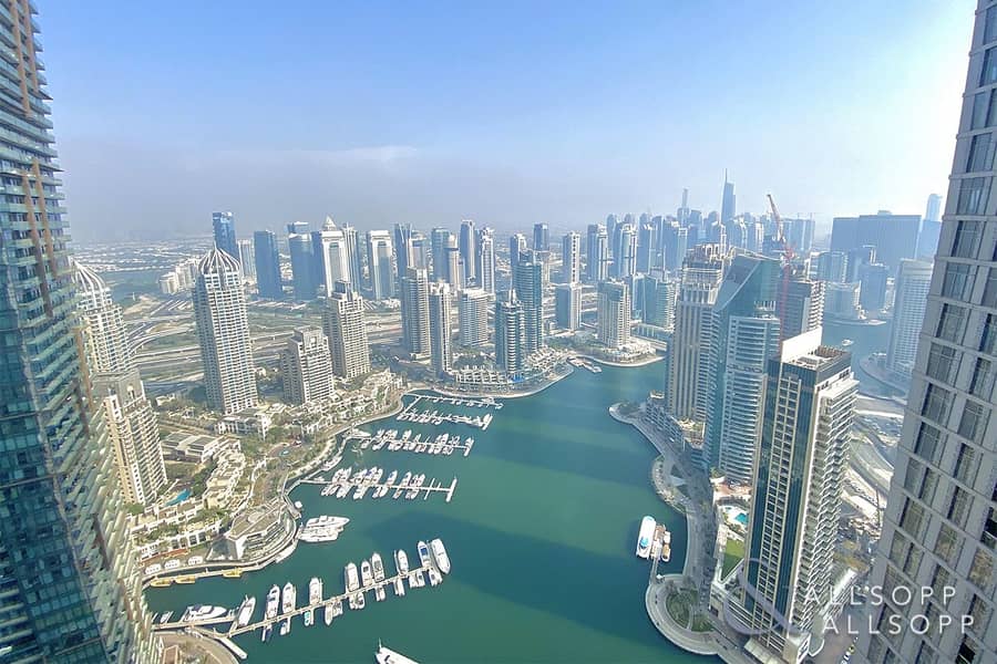 位于迪拜码头，达马克塔楼 3 卧室的公寓 4500000 AED - 6237562