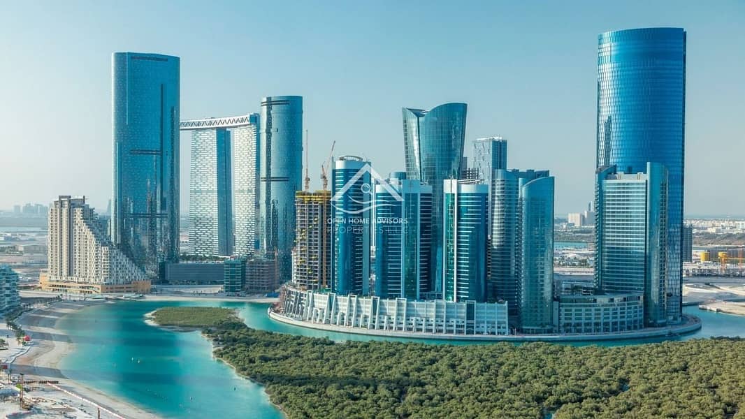 SIGNATURE | FULLY FURNISHED | PARTIAL MAGROVES VIEW | STUDIO @ AL REEM ISLAND