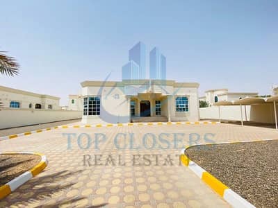 4 Bedroom Villa for Rent in Zakher, Al Ain - Ground Floor Villa | Private Entrance | Yard