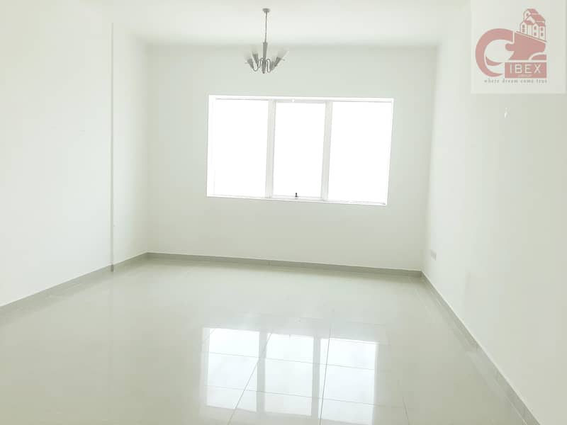 1 month+covered parking free 2bhk opp Sahara with 2 full bathrooms+wardrobes just in 34k in Al nahda sharjah and 6 chqs