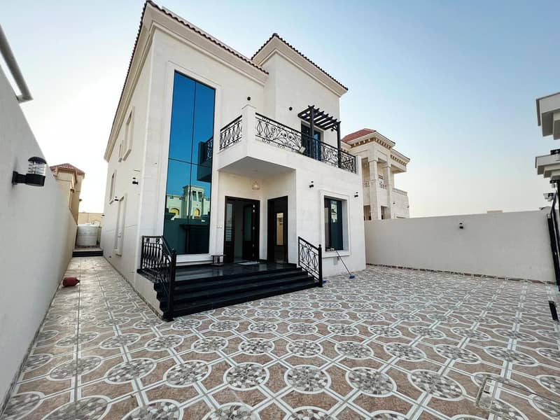 A lifetime villa for you and your honorable family in the Emirate of Ajman owns a large area, free for life without any fees******