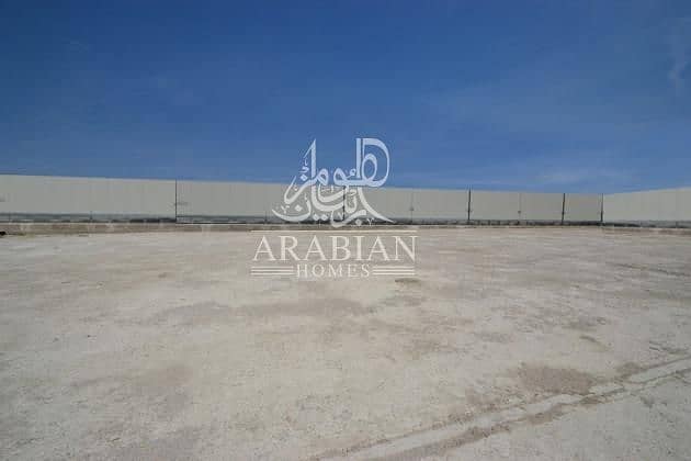 8,000sq. m Open Land with Covered Boundary Wall for Rent!