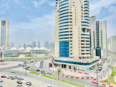 3 Bedroom Apartment for Rent in Al Taawun, Sharjah - CHEAPEST SPACIOUS 3BHK / 1 MONTH FREE / MAIDROOM / BALCONY / GOOD VIEW