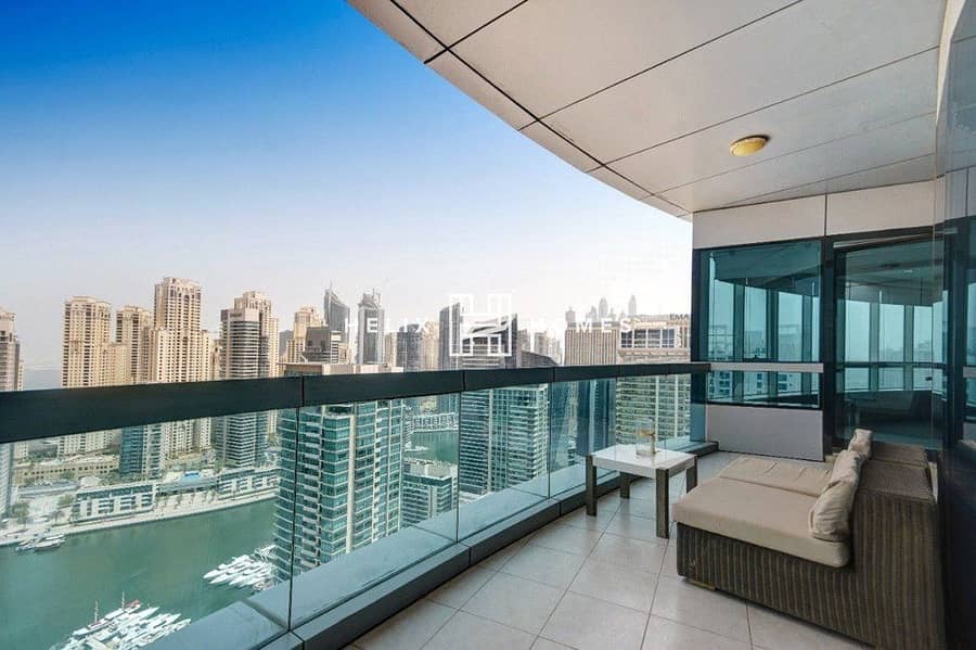 位于迪拜码头，地平线大厦 4 卧室的公寓 260000 AED - 6243742