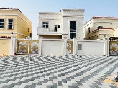 4 Bedroom Villa for Sale in Al Zahya, Ajman - For urgent sale, without down payment, a villa near the mosque, one of the most luxurious villas in Ajman, with personal construction and finishing, s