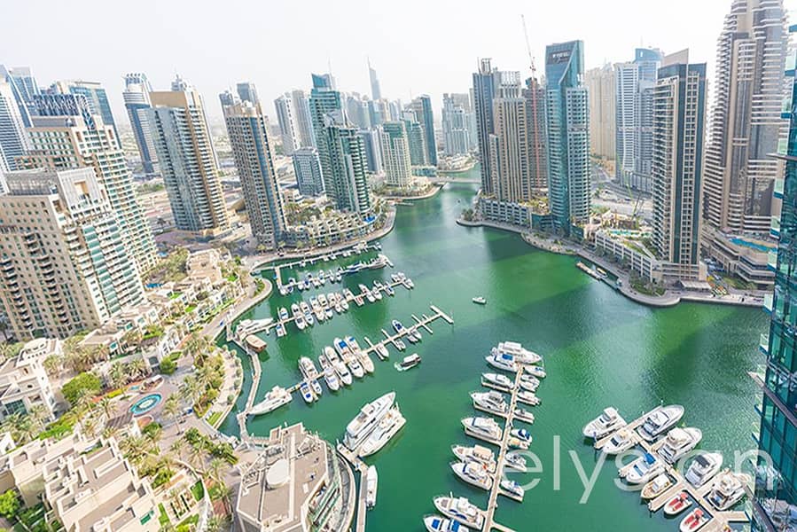位于迪拜码头，滨海之门，滨海之门1号 4 卧室的公寓 400000 AED - 6244788