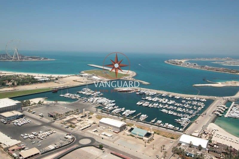 位于迪拜码头，海洋塔楼 2 卧室的公寓 1750000 AED - 6152469
