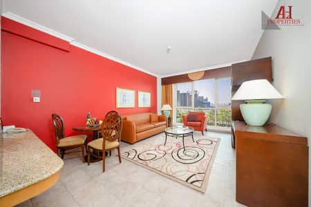 شقة فندقية 1 غرفة نوم للايجار في ديرة، دبي - شقة فندقية في شقق ماريوت الفندقية خور دبي رقة البطين ديرة 1 غرف 90000 درهم - 6246543