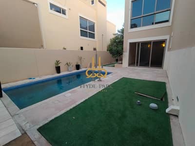 5 Bedroom Villa for Rent in Al Raha Gardens, Abu Dhabi - Impressive Family Home / 5 Master BR / Private Swimming Pool / Lovely Garden