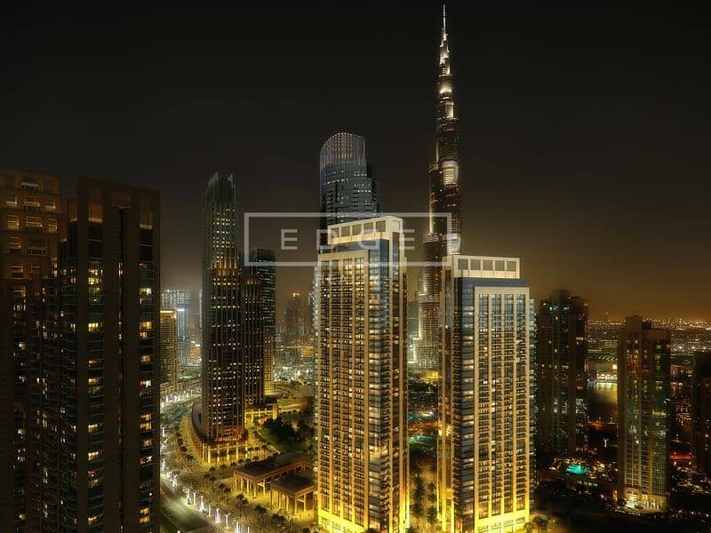 Genuine Re-Sale | 3 Beds+ Maid | Burj Khalifa View