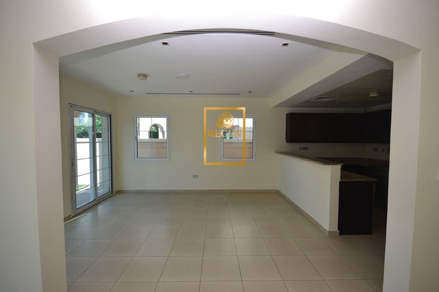 Park Facing - Two Bedroom + Maid Room Villa For Rent in JVT