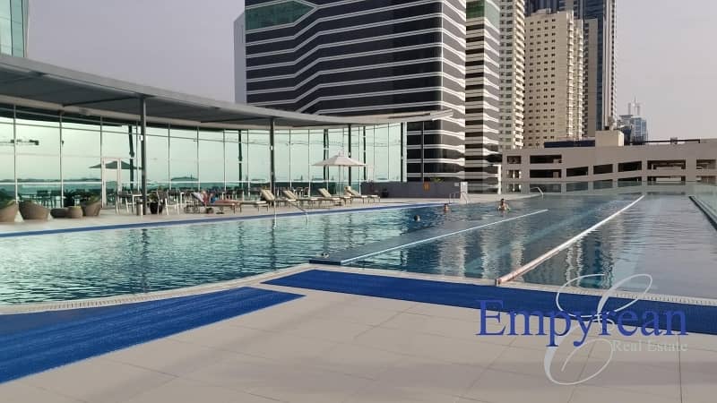 10 One Month Free Spacious one Bed room Sea view Next to Fairmont Sheikh Zayed Road