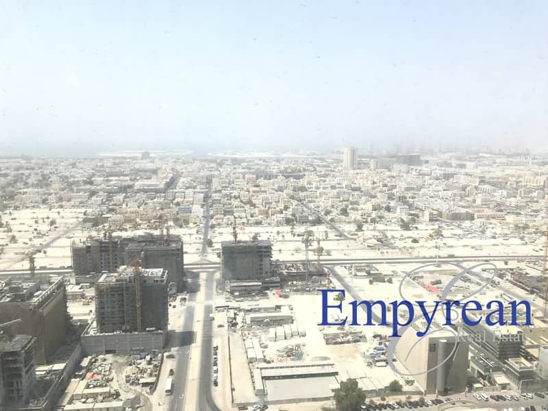 12 One Month Free Spacious one Bed room Sea view Next to Fairmont Sheikh Zayed Road