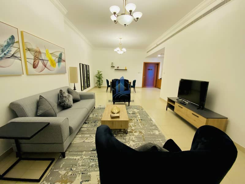 Heavenly Stunning Design of Two-Bedrooms Apartment with Amazing view l Fully Furnished