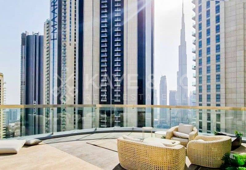 Luxury Furnished Penthouse |Full Burj Khalifa View