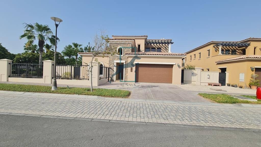 4 bedroom villa with wonderful modifications in Saadiyat Beach for sale with a great location.