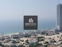 SPACIOUS  SEA VIEW FLAT AVAILABLE FOR RENT IN AJMAN ONE TOWER