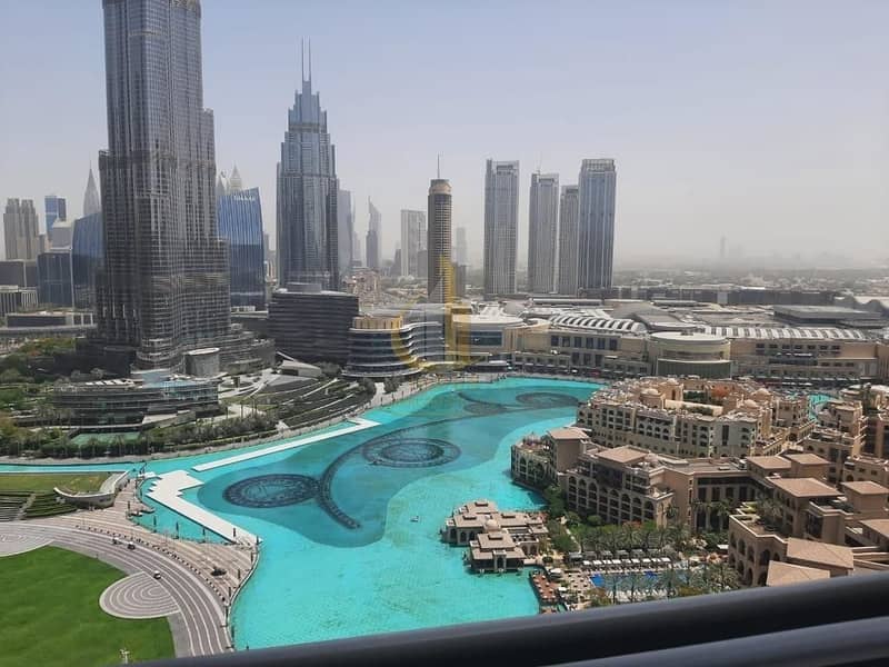 Full Burj Khalifa and Fountain Views 3BR+Maid Room