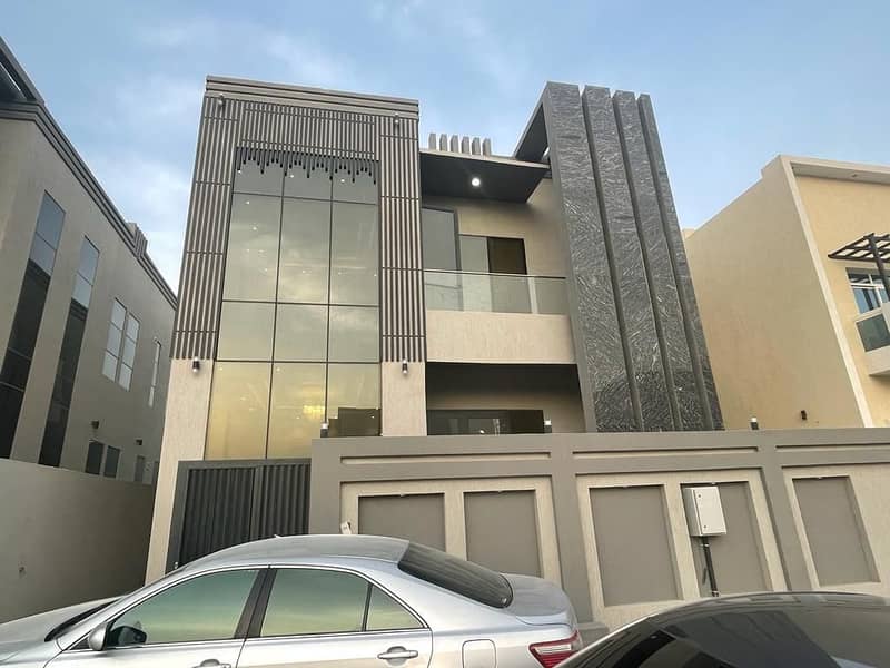 Brand new 5 bedroom villa . Electricity on local name rent 90k in al yasmeen Ajman