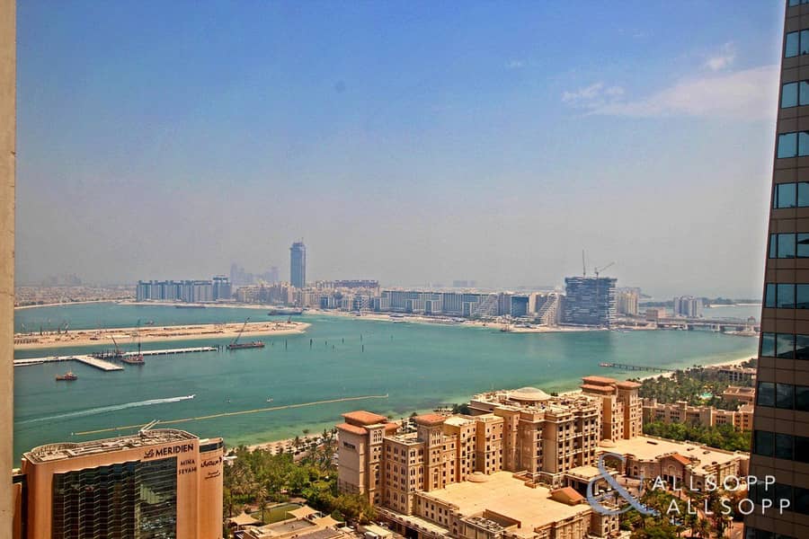 位于迪拜码头，滨海皇冠塔楼 2 卧室的公寓 1650000 AED - 6257488