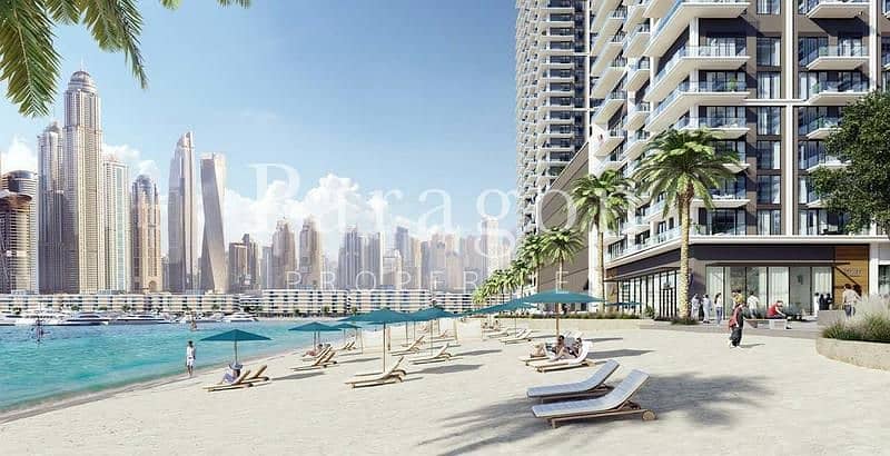 位于迪拜港，艾玛尔海滨社区，海滨大厦综合区 2 卧室的公寓 3400000 AED - 6257501