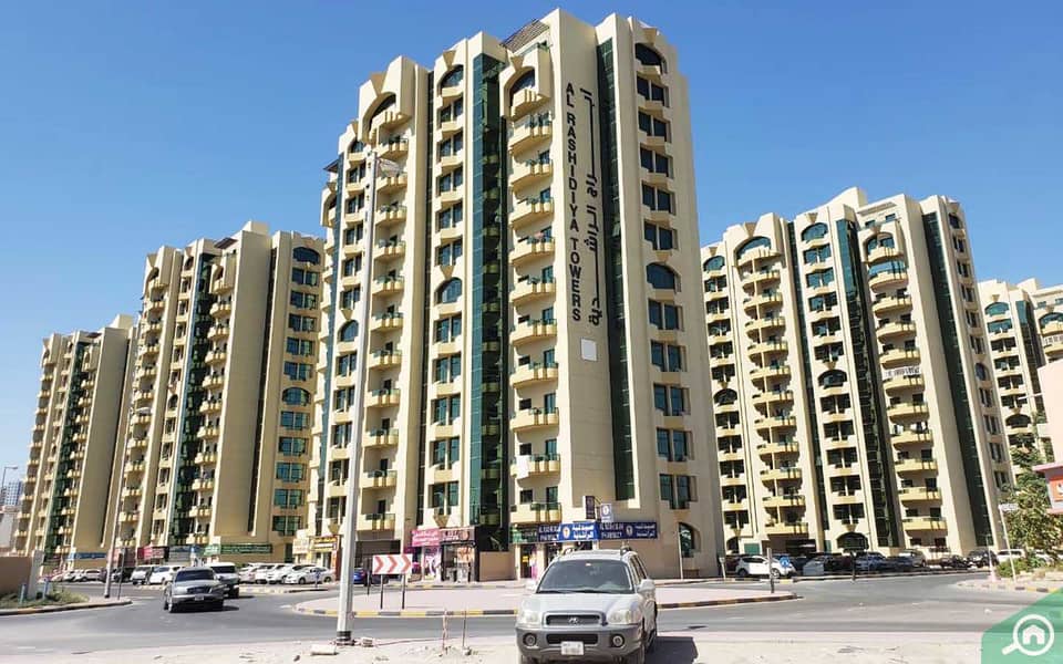 HOT DEAL!!! 2BHK AVAILABLE FOR RENT IN RASHDIYA TOWER, AJMAN RANA.