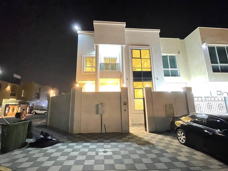 VILLA AVAILBLE FOR RENT WITH 5 BADROOMS A MAJLIS HALL IN AL YASMEEN AJMAN 75,000/- AED YEARLY