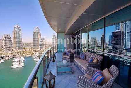 1 Bedroom Flat for Sale in Dubai Marina, Dubai - Large 1BR with Marina View I Vacant Soon