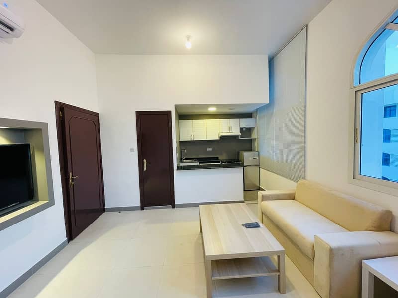 Spacious Fully  Furnished Studio  |Parking  & Wi-Fi Inclusive