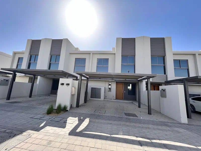 Brand New Spacious 3 Bedroom Townhouse Available For Sale In Beautiful Community Al Zahia