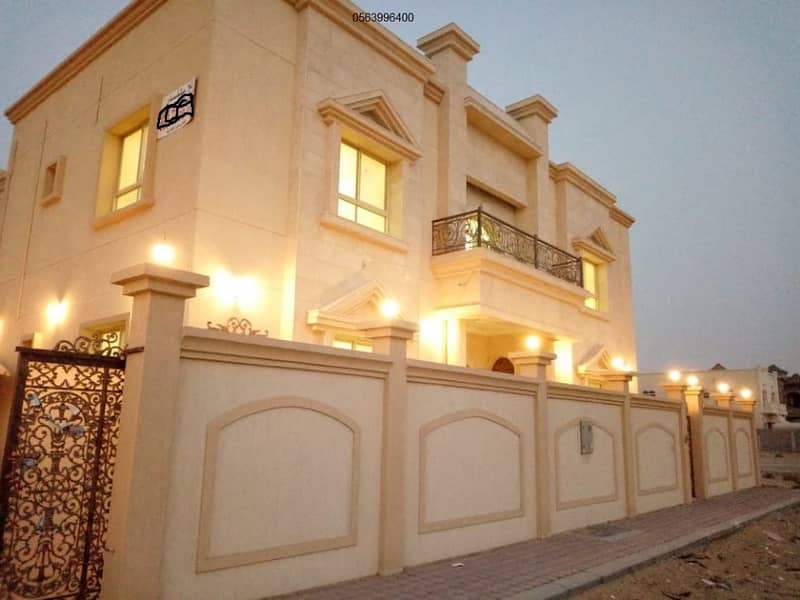 We have an annual rental villa in Ajman with an excellent price of 95000