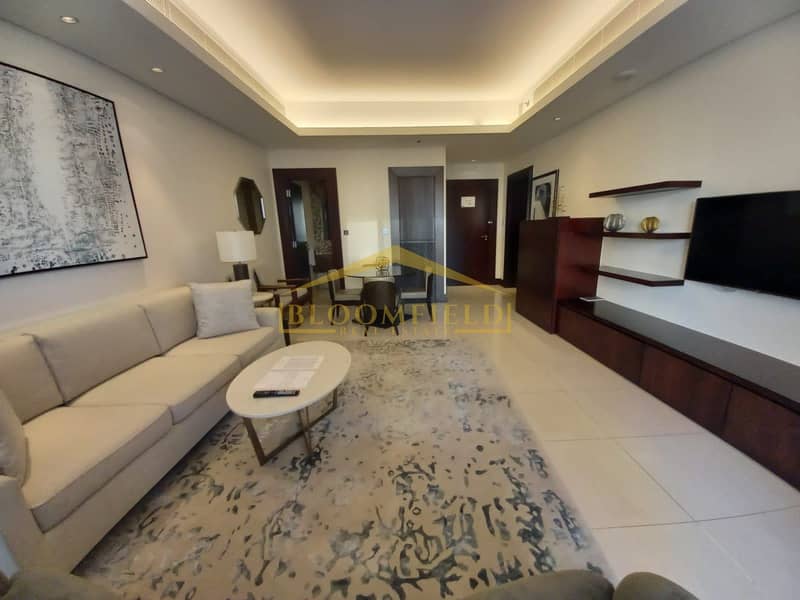 位于迪拜市中心，迪拜谦恭购物中心 1 卧室的公寓 2350000 AED - 6124558