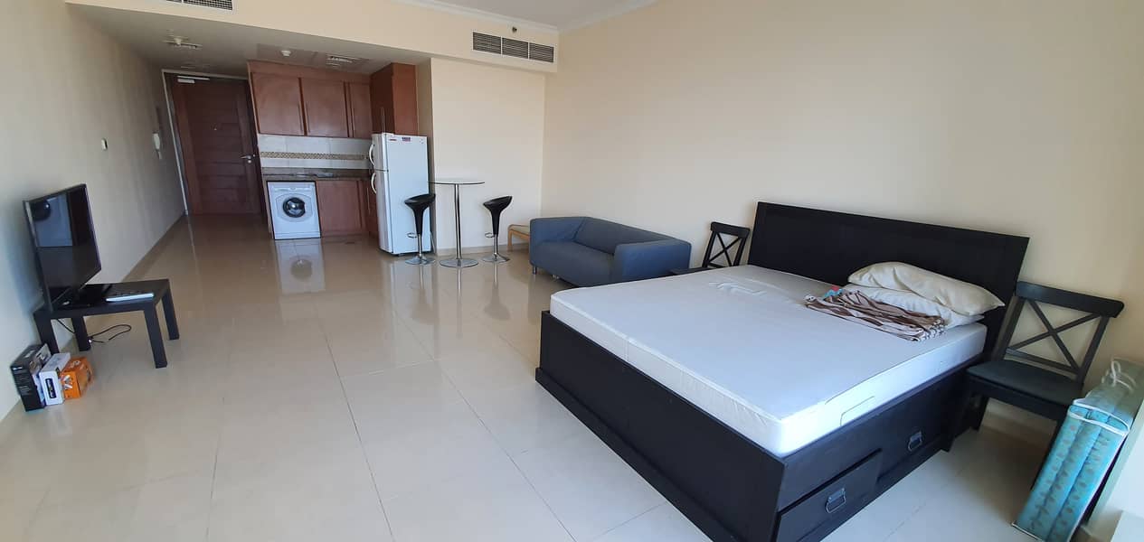 FOR RENT STUDIO WITH MULTIPLY CHEQUES  AT SABA TOWER 3-JLT
