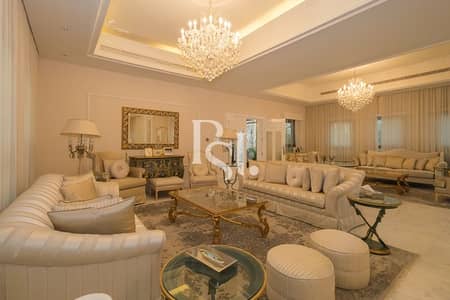 5 Bedroom Villa for Sale in Al Salam Street, Abu Dhabi - ♛Luxurious Italian Design 5+Maid+Huge Backyard!
