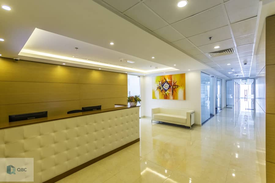 Fully Furnished Office space| Ejari| NO Commision| Canal view| Burj Khalifa view
