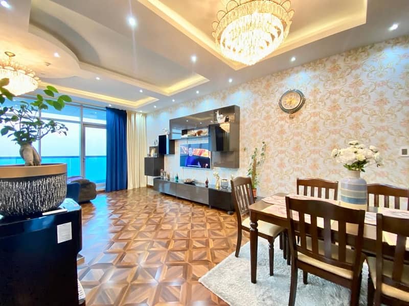 Well Decorated || Full Sea View || Apartment for sale In  || Ajman Corniche Residence Tower