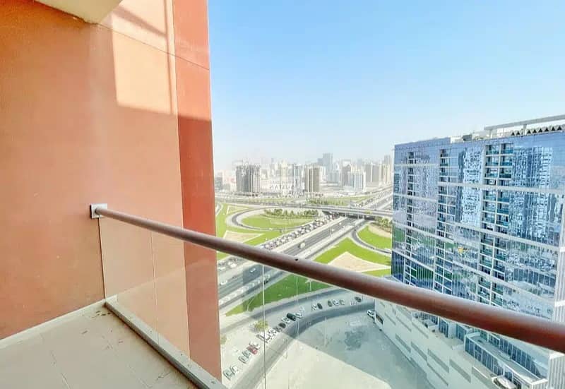 Luxurious and spacious 3bhk with maid room with GYM pool, with children playing area rent just 95k in Al Mamzar Dubai.