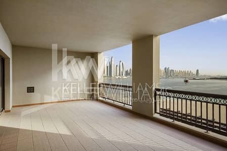 3 Bedroom Flat for Rent in Palm Jumeirah, Dubai - Full Sea View | Unfurnished| Available October